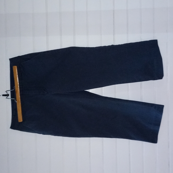 Vintage GAP Navy Blue Wide-leg Capris - Picture 1 of 8